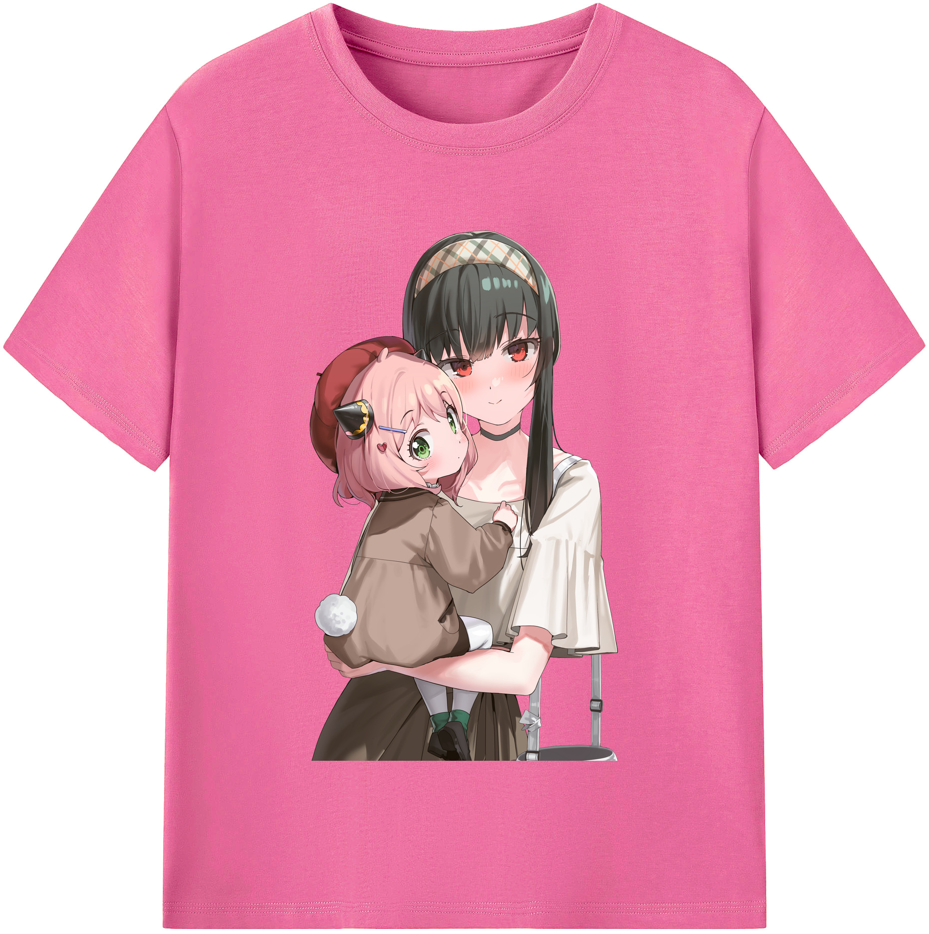 （画像用） SPY×FAMILY间谍家家酒 レディースカジュアルプリントTシャツ（綿100％）